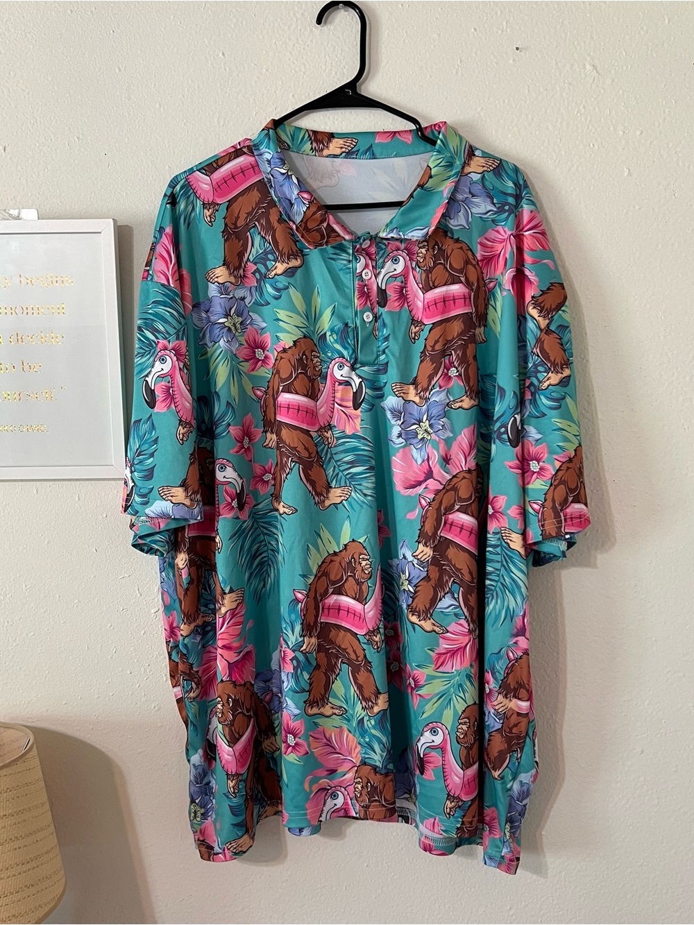 Big foot men shirt